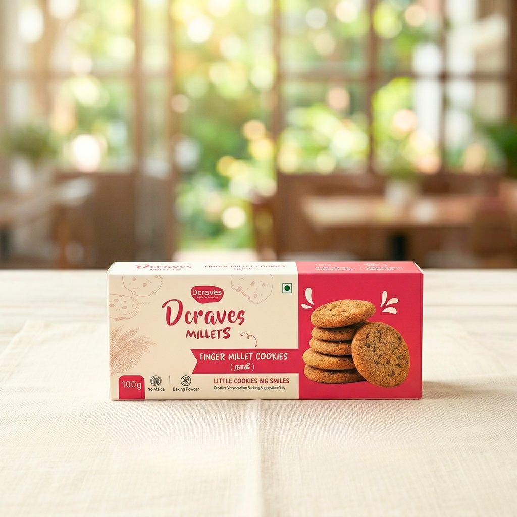 Finger millet cookies