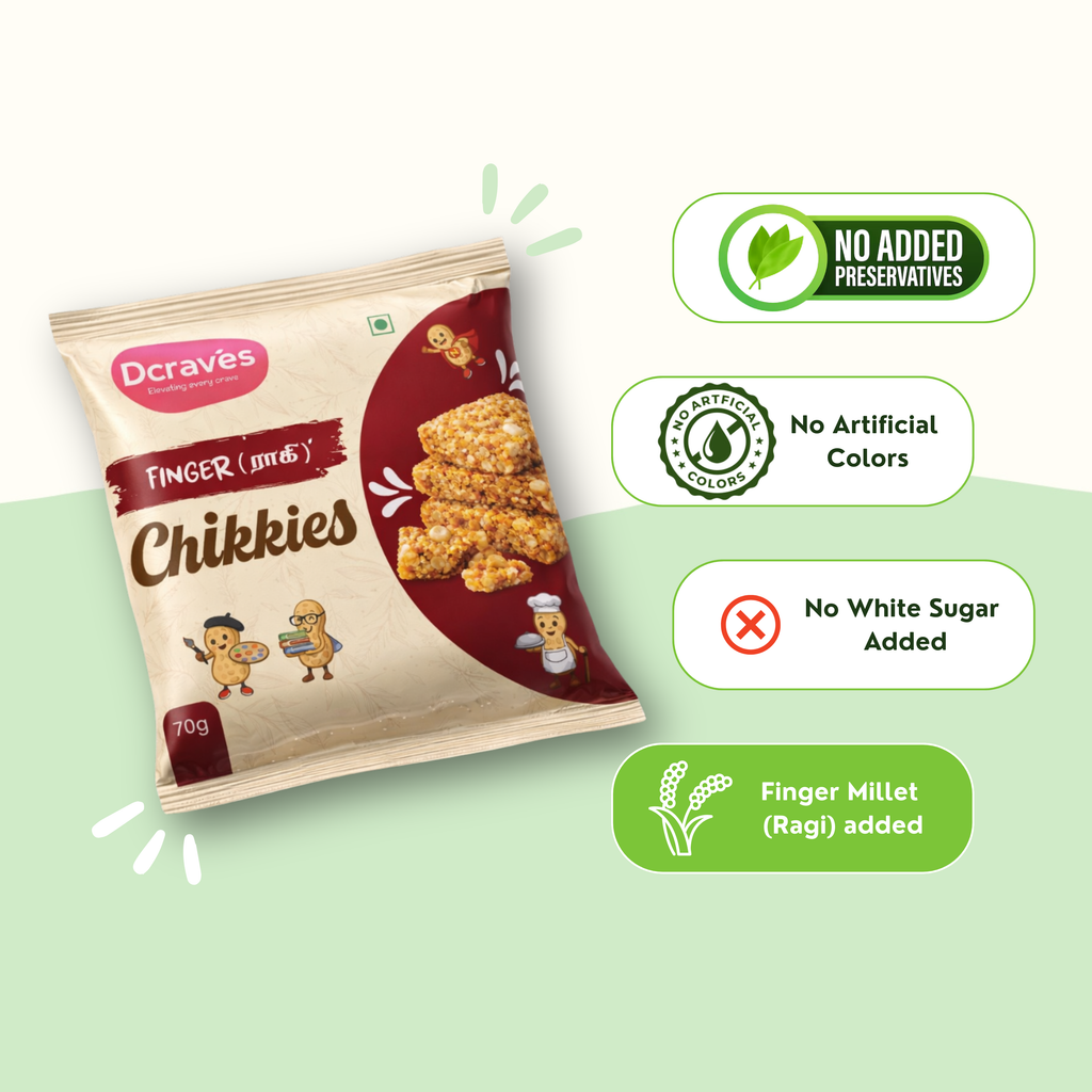 Finger millet chikkies